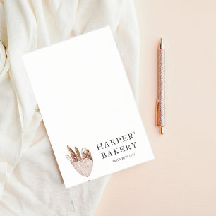 Post-it® Logo professionnel de boulangerie moderne