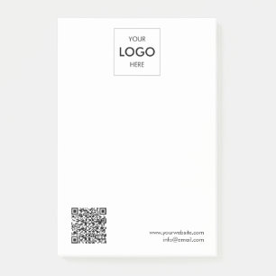 Post-it® Logo QR Code Minimaliste
