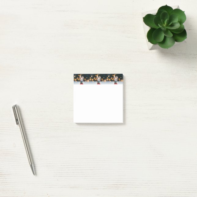 Post-it® L'ornement casse-noisette classique de Noël de Sli (Bureau)