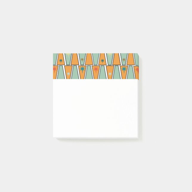 Post-it® Losanges avec explosions stellaires  (Devant)
