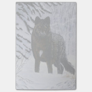 Post-it® Loup noir