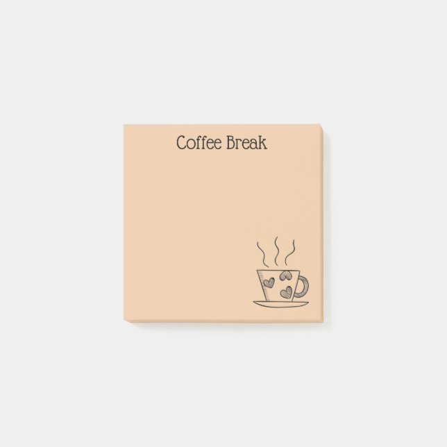 Post-it® Louveur de café (Devant)