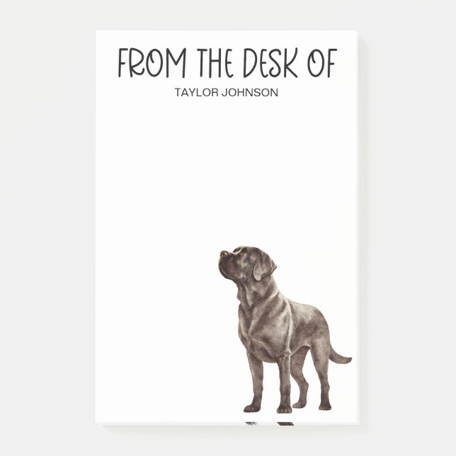 Post-it® Louveur du laboratoire de chocolat (Devant)