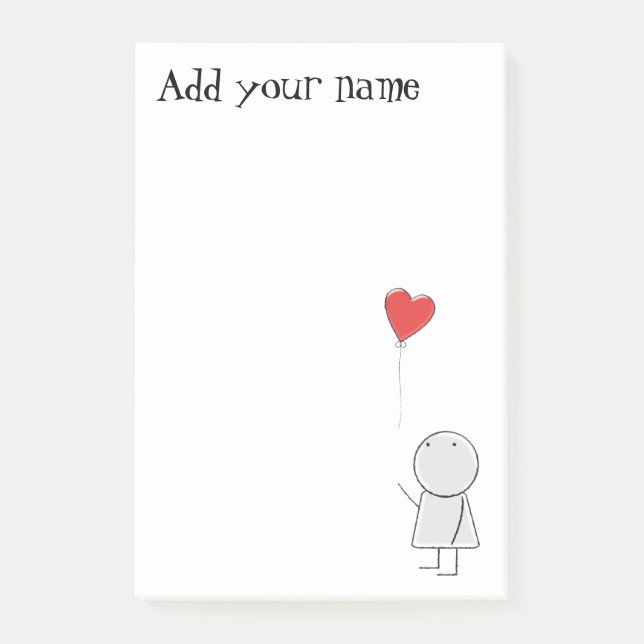 Post-it® Love Boy (Devant)