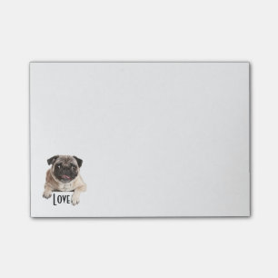 Post-it® Love Carlin Puppy Dog Post IT Sticky Notes