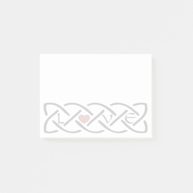 Post-it® Love Celtic Knot (Devant)