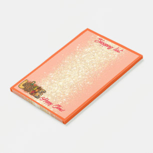 Post-it® Love Citrouille Personnaliser d'automne Texte et c