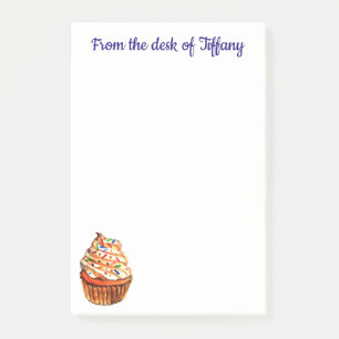 Post-it® Love Cupcakes With Sprinkts - Boulangerie Cupcake