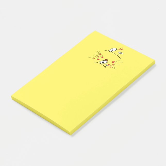 Post-it® LOVE ECHO - Bande dessinée Tweetlercools 1 (Incliné)