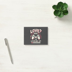 Post-it® Love Nah I’m Levelup Gaming Valentine Day