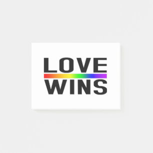 Post-it® Love Wins - LGBTQ+ Pride 