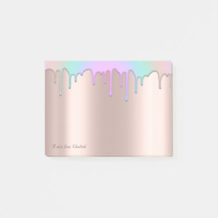 Post-it® Lovely Elegant Rainbow Drivers Rose Gold