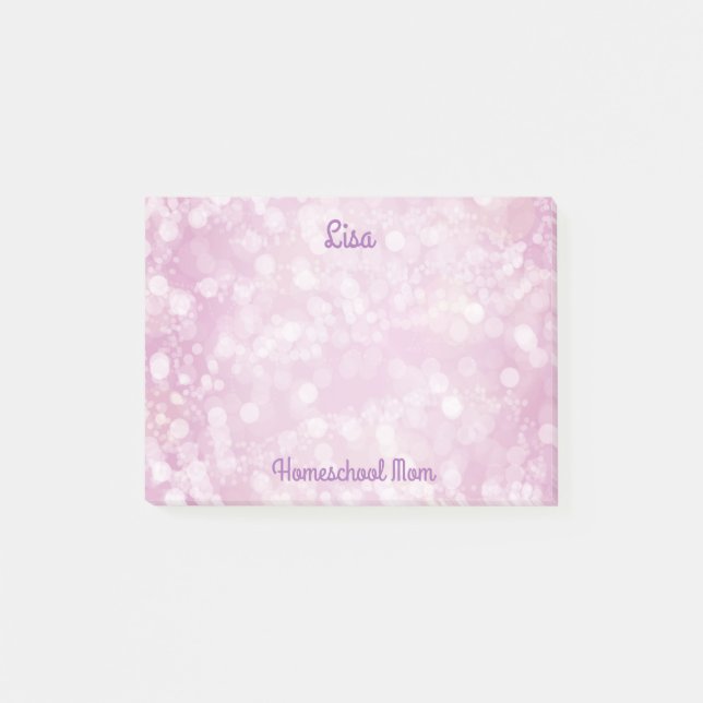 Post-it® Lovely Purple Bokeh (Devant)