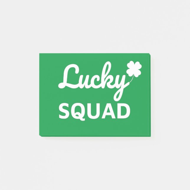 Post-it® Lucky Squad St. Patrick's Day (Devant)