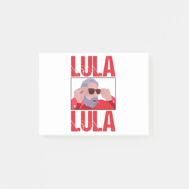 Post-it® Lula Meme avec lunettes de soleil (Devant)