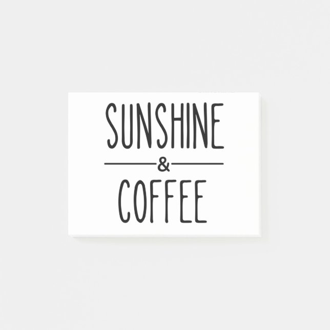 Post-it® Lumière du soleil & Café (Devant)