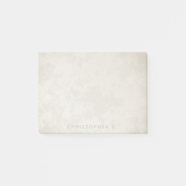 Post-it® Lumière Umber Brown Grunge Urbain (Devant)