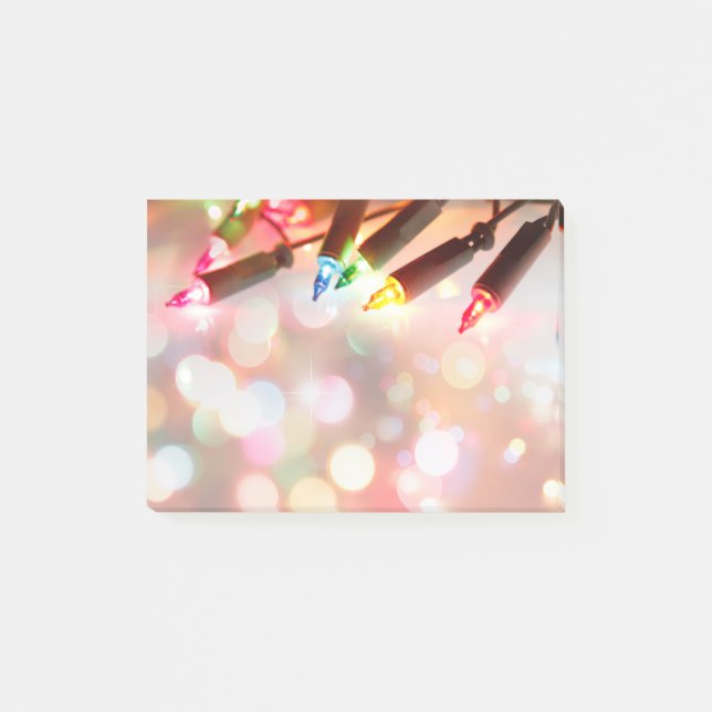 Post-it® Luminaires Twinkle multicolores, tous imprimés - 4 (Devant)