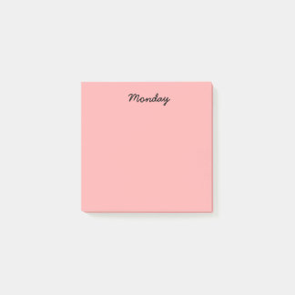 Post-it® Lundi rouge