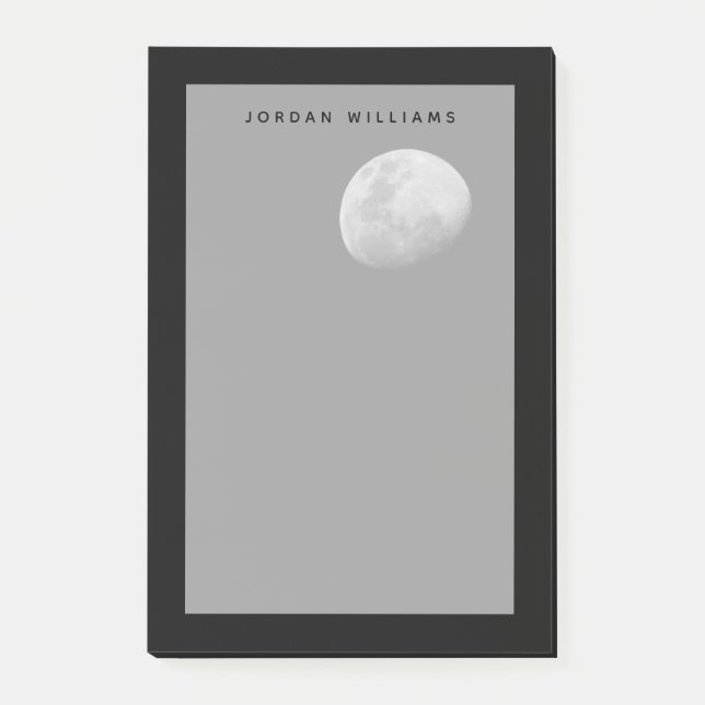 Post-it® Lune avec ciel noir | Zambie, Luangwa Sud (Devant)