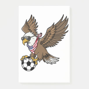 Post-it® Lunettes de soleil aigle de football USA cool vint