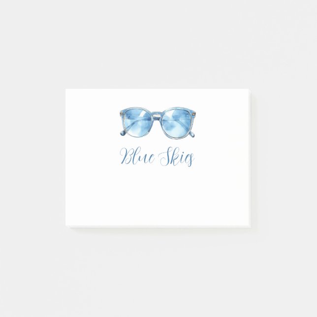Post-it® Lunettes de soleil Blue Skies (Devant)