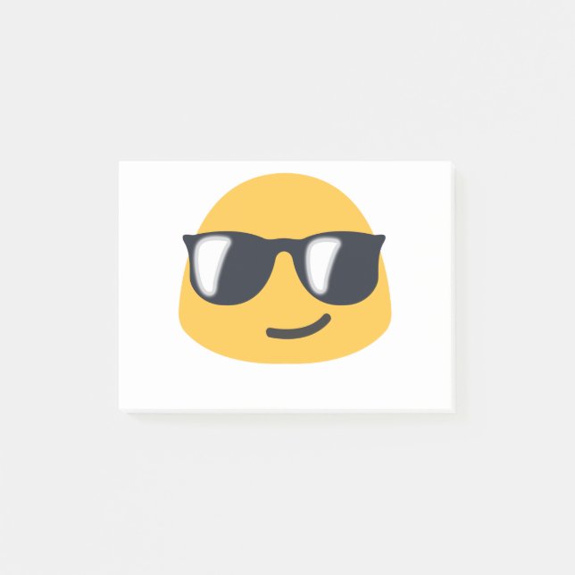 Post-it® Lunettes de soleil Emoji (Devant)