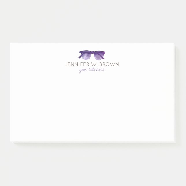 Post-it® Lunettes spéciales pour les yeux (Devant)