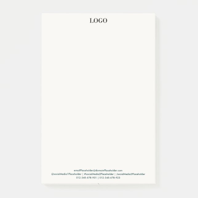Post-it® Luxe minimaliste professionnel (Devant)