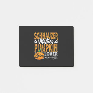 Post-it® M3SSS Miniature Schnauzer Don de chien Halloween A