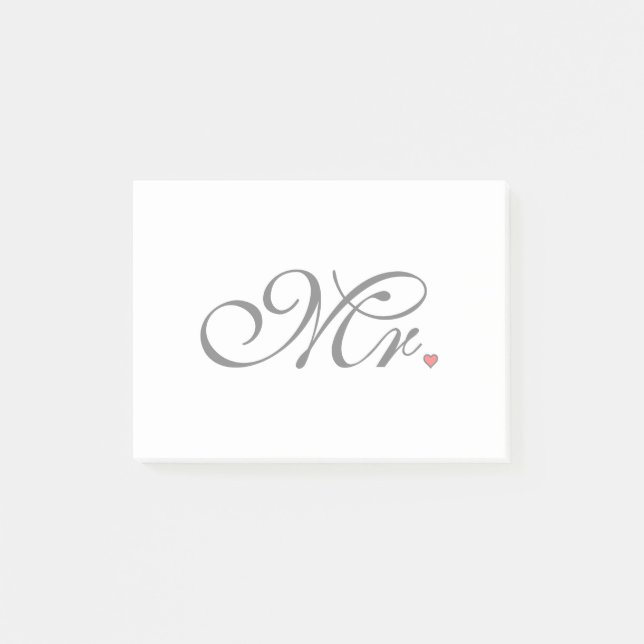 Post-it® M. Mari A Groom Ses Nouvelles Mauvaises Maisons (Devant)