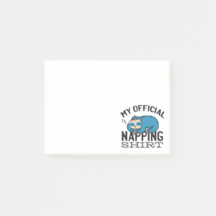 Post-it® Ma chemise de sieste officielle - Lazy sombrer Slo