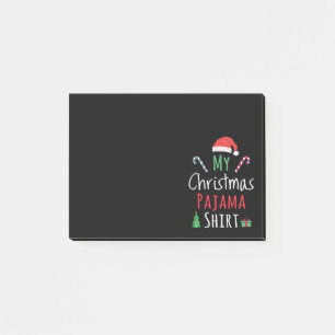 Post-it® Ma chemise en pyjama de Noël