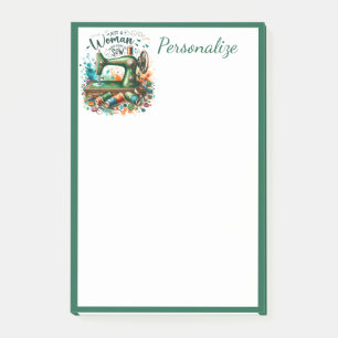 Post-it® Machine À Coudre vintage Une Femme Qui Aime Coudre