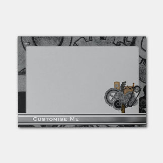 Post-it® Machinerie Steampunk (couleur complète)