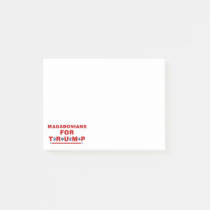Post-it® Magadoniens pour Trump 2024 Red Blue Star