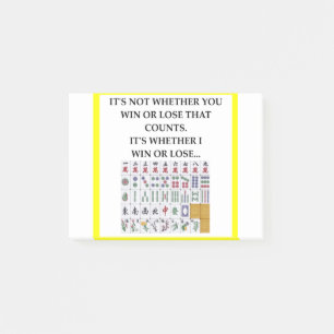 Post-it® mahjong