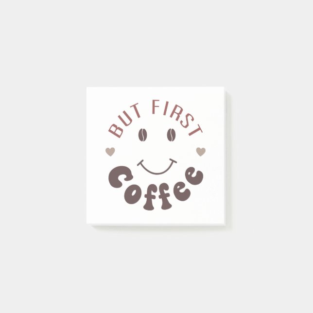 Post-it® Mais D'Abord, Le Café (Devant)