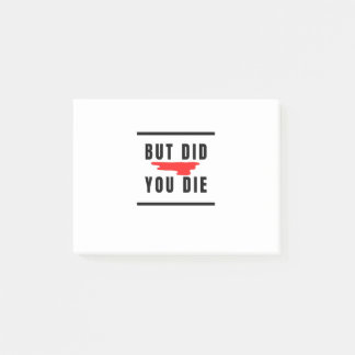 Post-it® Mais êtes-vous mort ?