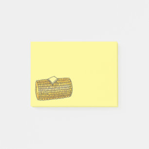 Post-it® Maïs sur le Cob Corncob Pique-nique Jaune Poster d