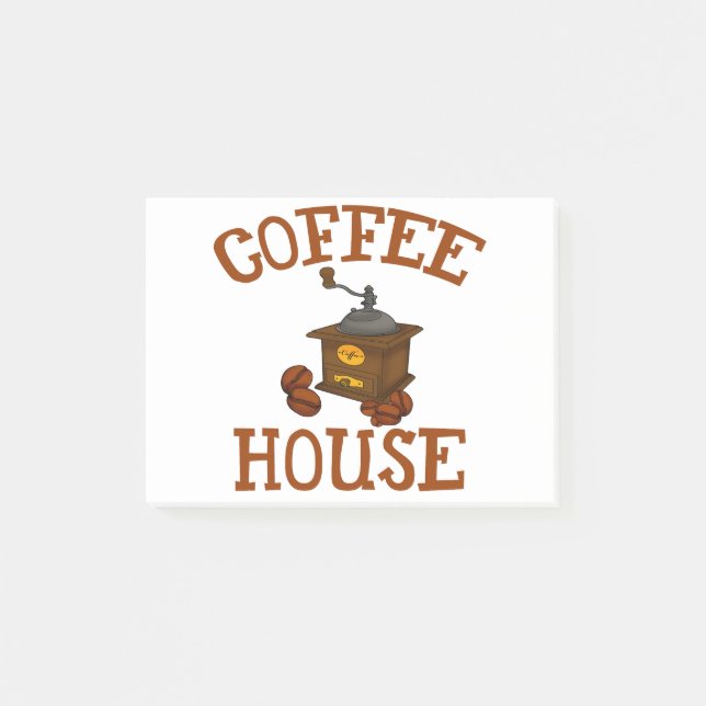 POST-IT® MAISON DE CAFÉ (Devant)
