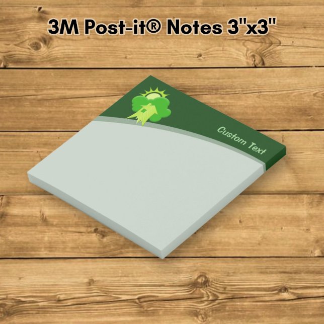 Post-it® Maison Verte (Créateur téléchargé)
