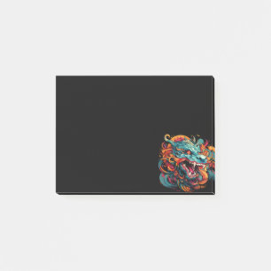 Post-it® Majesté du Dragon Oriental Moderne