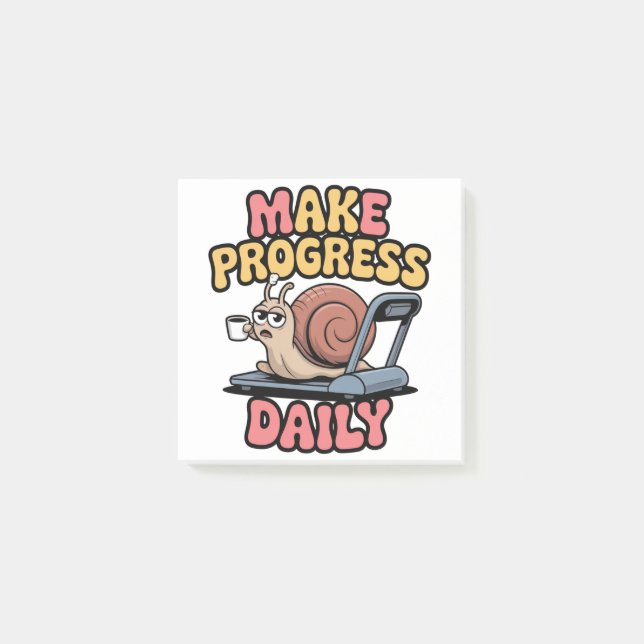 Post-it® Make Progress Daily (Devant)