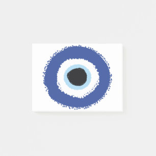 Post-it® Mal Oeil Artiste Bleu Grec