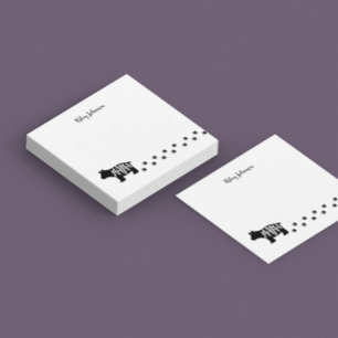 Post-it® Mama Ourse noir et blanc personnalisée