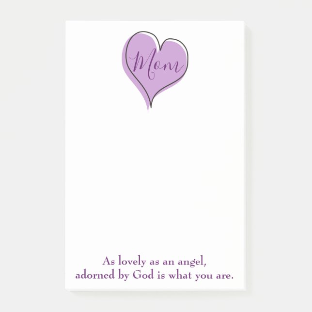 Post-it® Maman Coeur (Devant)