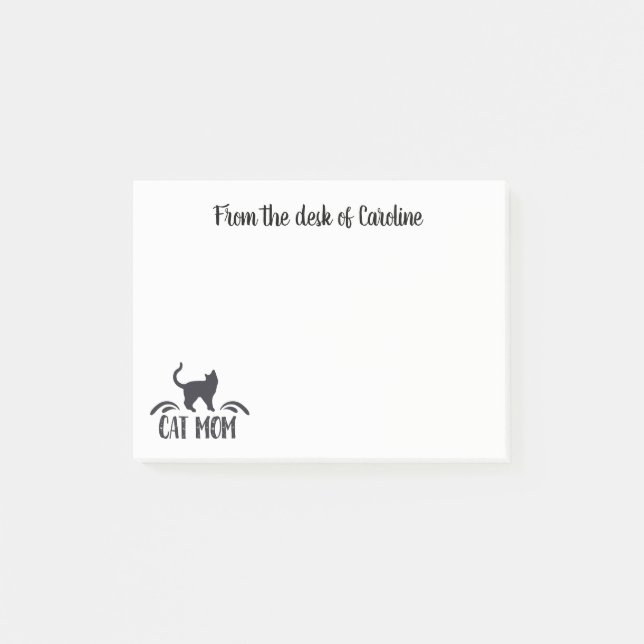Post-it® Maman de chat - Amoureuse des chatons Chats minous (Devant)