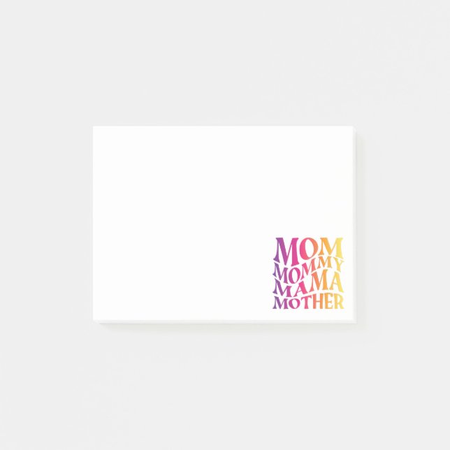 Post-it® maman maman maman mère (Devant)