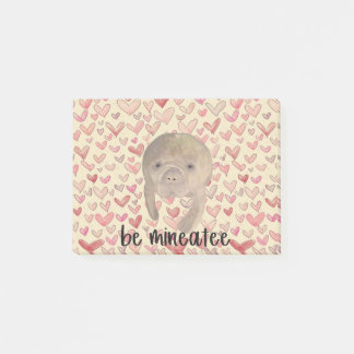Post-it® Manatee Valentine